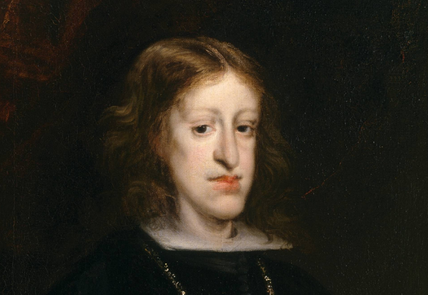 Retrato de Carlos II, pintado hacia 1680 por Juan Carreño de Miranda. MUSEO DEL PRADO