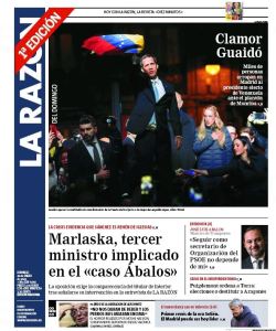 La Razón: Clamor Guaidó