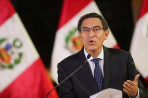 Vizcarra anunció la suspensión de clases en Perú por coronavirus