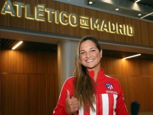 Deyna Castellanos tras firmar con el Atlético de Madrid: Estoy emocionada de ver lo que puedo aportar al equipo