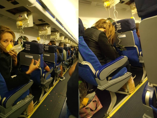 Un pasajero reveló video que muestra fuerte falla durante vuelo comercial de línea aérea venezolana