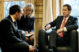 Las FOTOS de Guaidó durante su reunión con Macron, presidente de Francia
