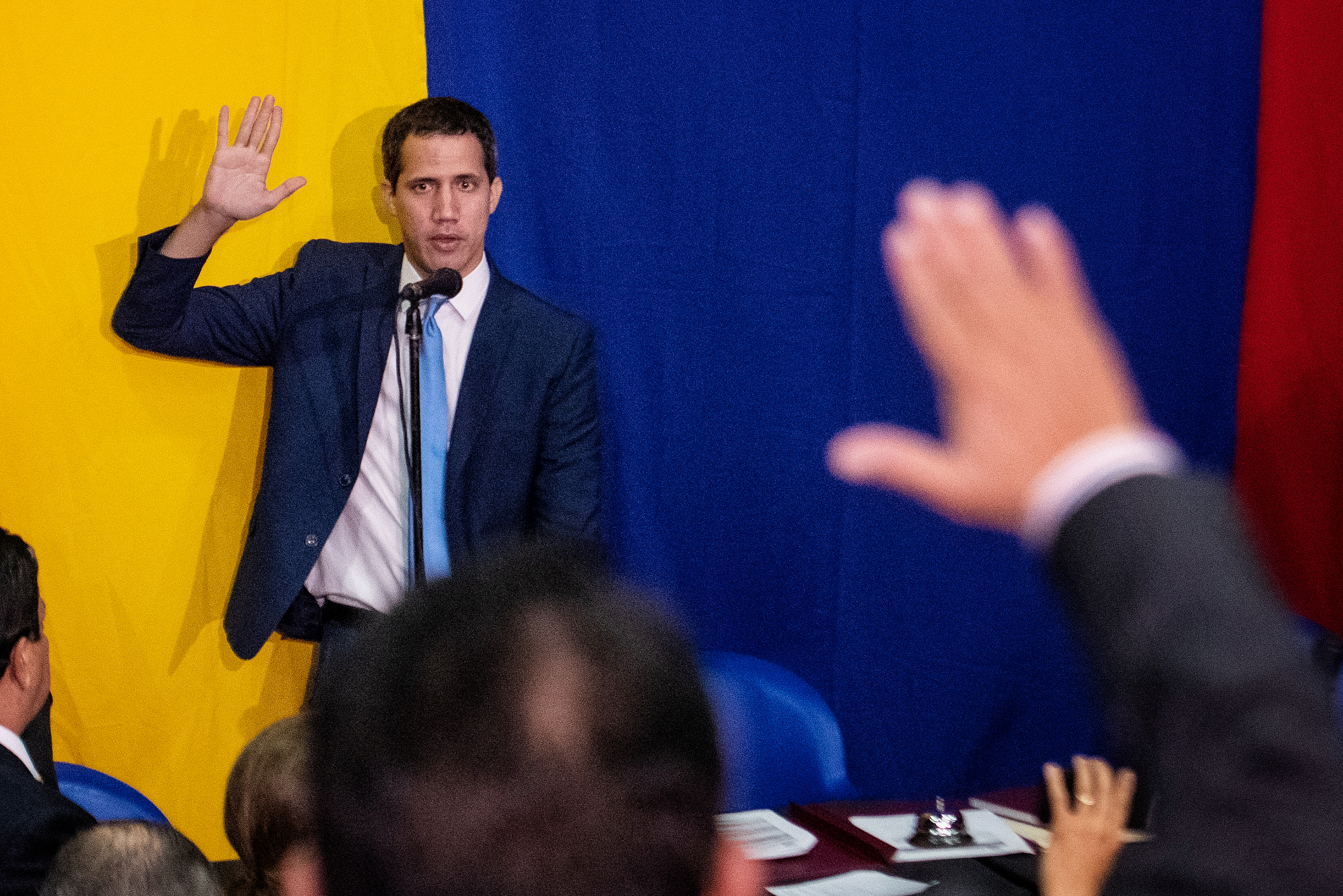 “Asumimos la responsabilidad y queremos corregir errores”, garantizó Guaidó tras su reelección
