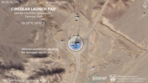 Imágenes satelitales revelaron que el régimen de Irán podría lanzar un satélite al espacio