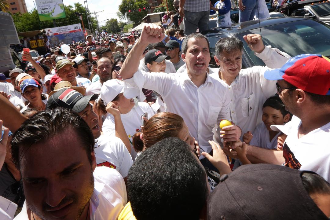Guaidó pidió a la Divina Pastora que guíe a Venezuela hacia la libertad