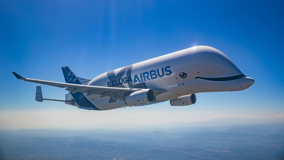 Airbus presentó el “Beluga XL”, una aeronave gigante con forma de ballena voladora (Fotos y Video)
