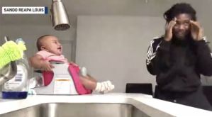 El vídeo viral de un bebé de Florida riendo a carcajadas mientras su padre practica boxeo