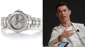 Cuánto cuesta el súper lujoso reloj que Cristiano Ronaldo presumió en Dubai