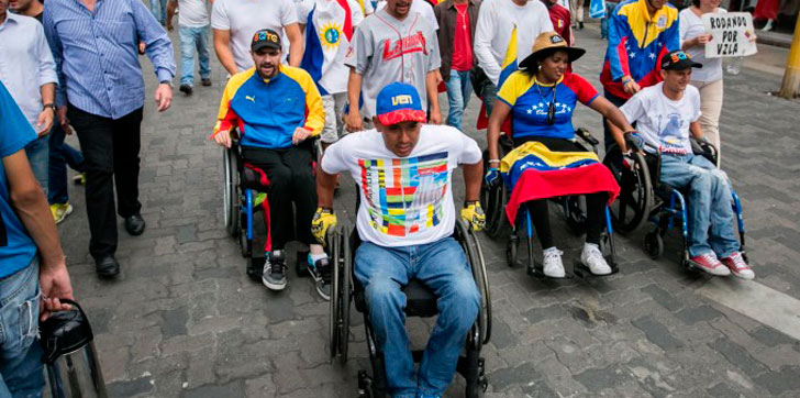 Discapacitados alertaron que sufren reiteradas discriminaciones en Venezuela (Video)
