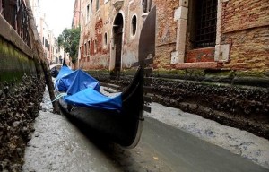 ¡Sorprendente! Las imágenes de Venecia sin agua nunca antes vistas (VIDEO)