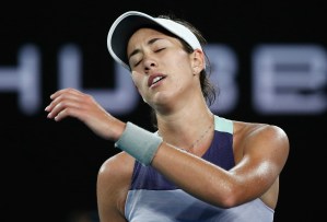 Garbiñe Muguruza cayó en octavos de final en Abu Dabi