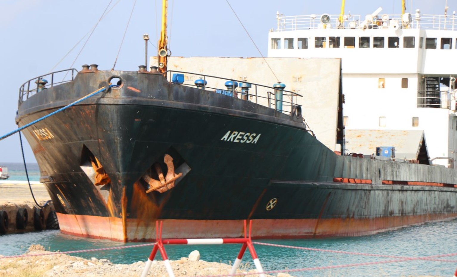 Aruba incautó un total de cinco toneladas de cocaína pura del Aressa que zarpó de Punto Fijo