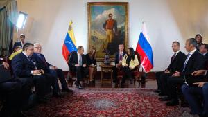 ¿Qué fechorías estarán tramando? Delcy Eloína se reunió con Lavrov, Arreaza y El Aissami (FOTOS)