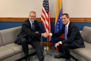 Presidente encargado Juan Guaidó se reunió con James Story en Miami