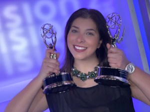 Periodista venezolana Ana Mercedes Pérez celebra sus dos Emmy (FOTO)