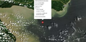 Sismo de magnitud 3,2 se registró en Irapa, estado Sucre