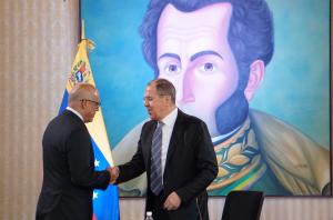 Jorge “care’ tabla” Rodríguez intentó convencer a Lavrov que todo está muy bien en Venezuela