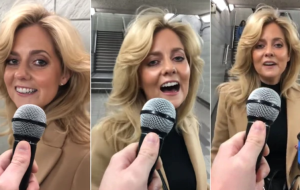 VIRAL: Una mujer sorprendió a todos al cantar una canción de Lady Gaga durante una broma (VIDEO)