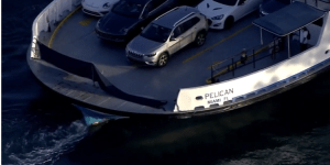 Mueren dos mujeres al caer carro del ferry de Fisher Island