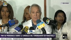 FMV le jala las orejas a Maduro para prevenir una posible presencia de coronavirus en el país