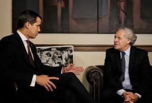 Guaidó afirmó que logró derrotar políticamente a Maduro tras su reunión con Almagro