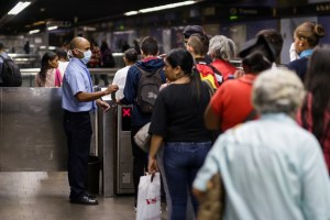 Confusión en el Metro de Caracas en primer día de flexibilización