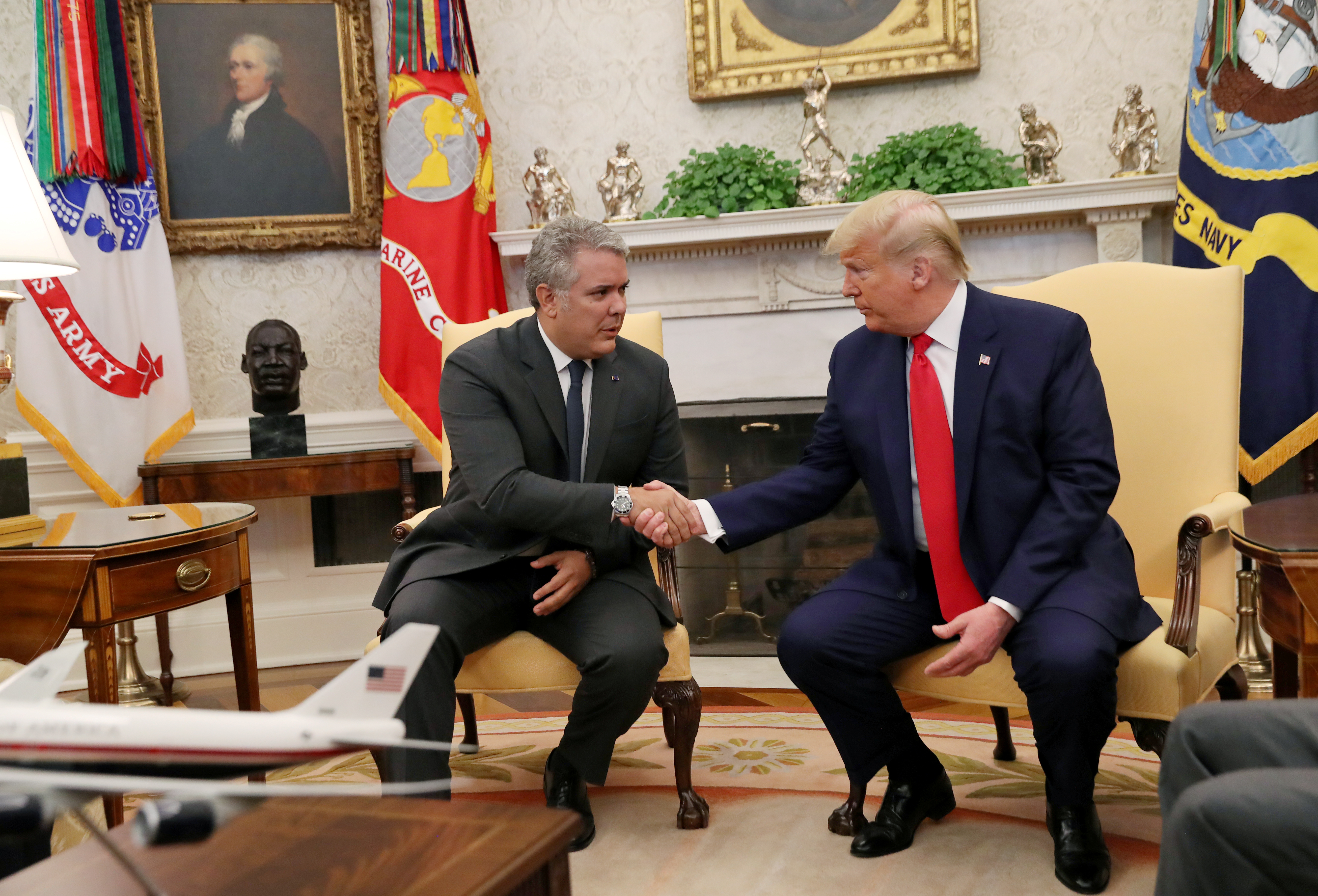Trump tras reunión con Duque: Venezuela es un gran tema en nuestras conversaciones