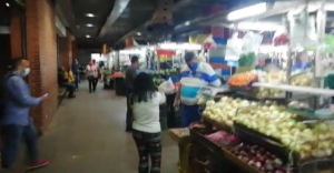 Así se encuentra el mercado de Chacao durante el quinto día de cuarentena #20Mar (VIDEO)