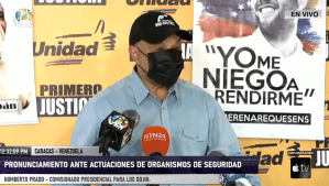 Comisionado Prado rechaza la persecución del régimen contra el entorno de Juan Guaidó #30Mar