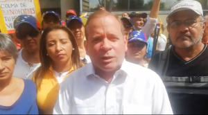 Juan Pablo Guanipa asegura que manifestación de hoy es para seguir la presión contra el régimen (VIDEO)