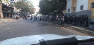 Antimotines de la PNB ya se encuentran desplegados en los alrededores de Chacaíto #10Mar (Fotos)