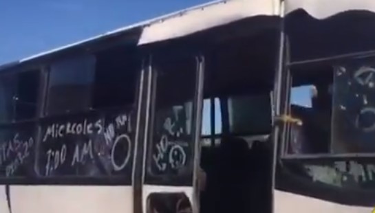 Transportistas en Anzoátegui protestan por el mal estado de las vías y la inseguridad