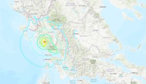 Un sismo de magnitud 5,7 sacudió Grecia cerca de la frontera con Albania