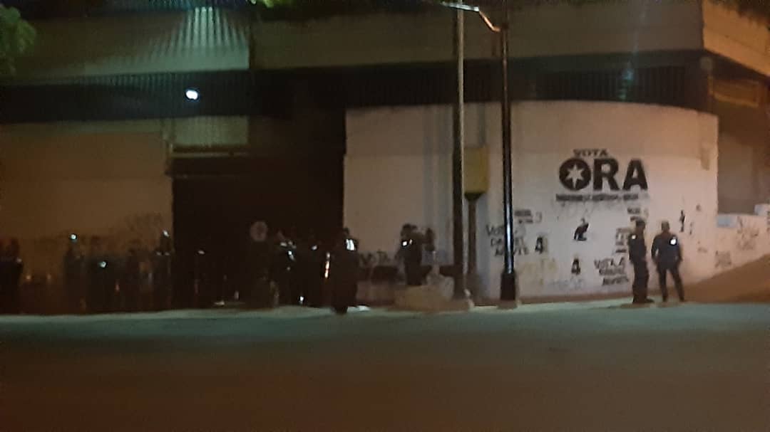 La GNB madrugó en la avenida Andrés Bello de Caracas #10Mar (Foto)