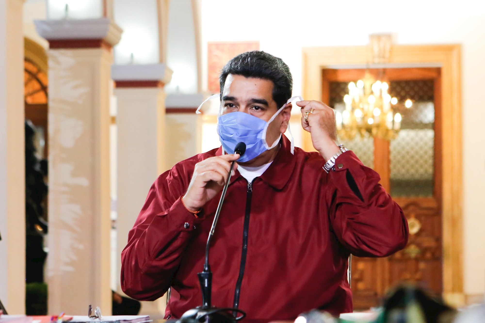 Maduro pidió a la Iglesia católica que preste sus espacios para atender a contagiados (Video)