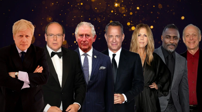 Gobernantes, estrellas de Hollywood y la realeza: Las celebridades contagiadas con coronavirus