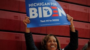 Biden también gana las primarias demócratas en el estado clave de Michigan
