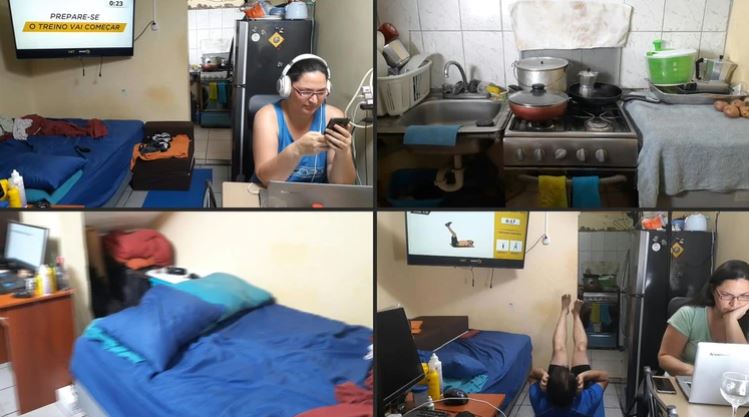 Pareja venezolana relató cómo vive la curarentena en apartamento de 15 metros cuadrados en Lima