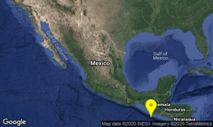 Registran sismo de magnitud 5,7 en México