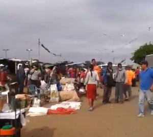 El Mercado de Mayoristas de San Félix no sabe nada de cuarentenas este #27Abr (VIDEO)
