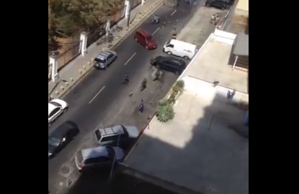 Reportan ejercicios militares cerca del Palacio de Miraflores (Video) #12Abr