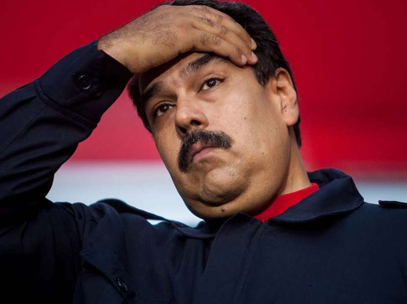 La “arrugada” que echó Maduro cuando le preguntaron si iba a capturar a Guaidó tras la “incursión frustrada” (VIDEO)