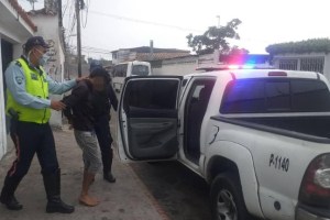 Detenido un sujeto que golpeaba a dos niños y una mujer en Táchira