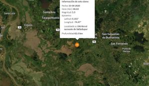 Fuerte sismo en Colombia se sintió en Táchira y Zulia #15Abr