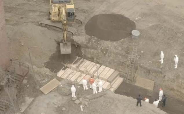Video desde drone muestra a reclusos de NYC enterrando muertos en Hart Island en plena crisis por coronavirus