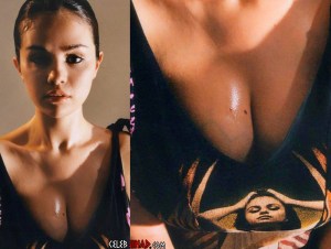 Nalgas, llena de aceite y mirada sensual: Las picantes fotos de Selena Gómez para la revista Interview