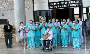Militar de 99 años se curó del coronavirus en Brasil