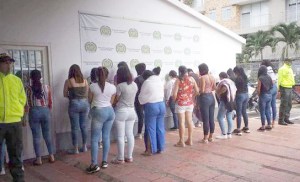 Unos 18 venezolanos fueron detenidos en una fiesta sexual en Colombia