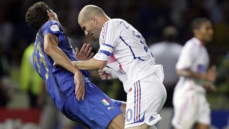 Marco Materazzi reveló qué fue lo que más le dolió del cabezazo de Zinedine Zidane