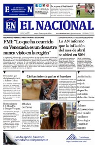 Portadas de este martes 12 de mayo de 2020